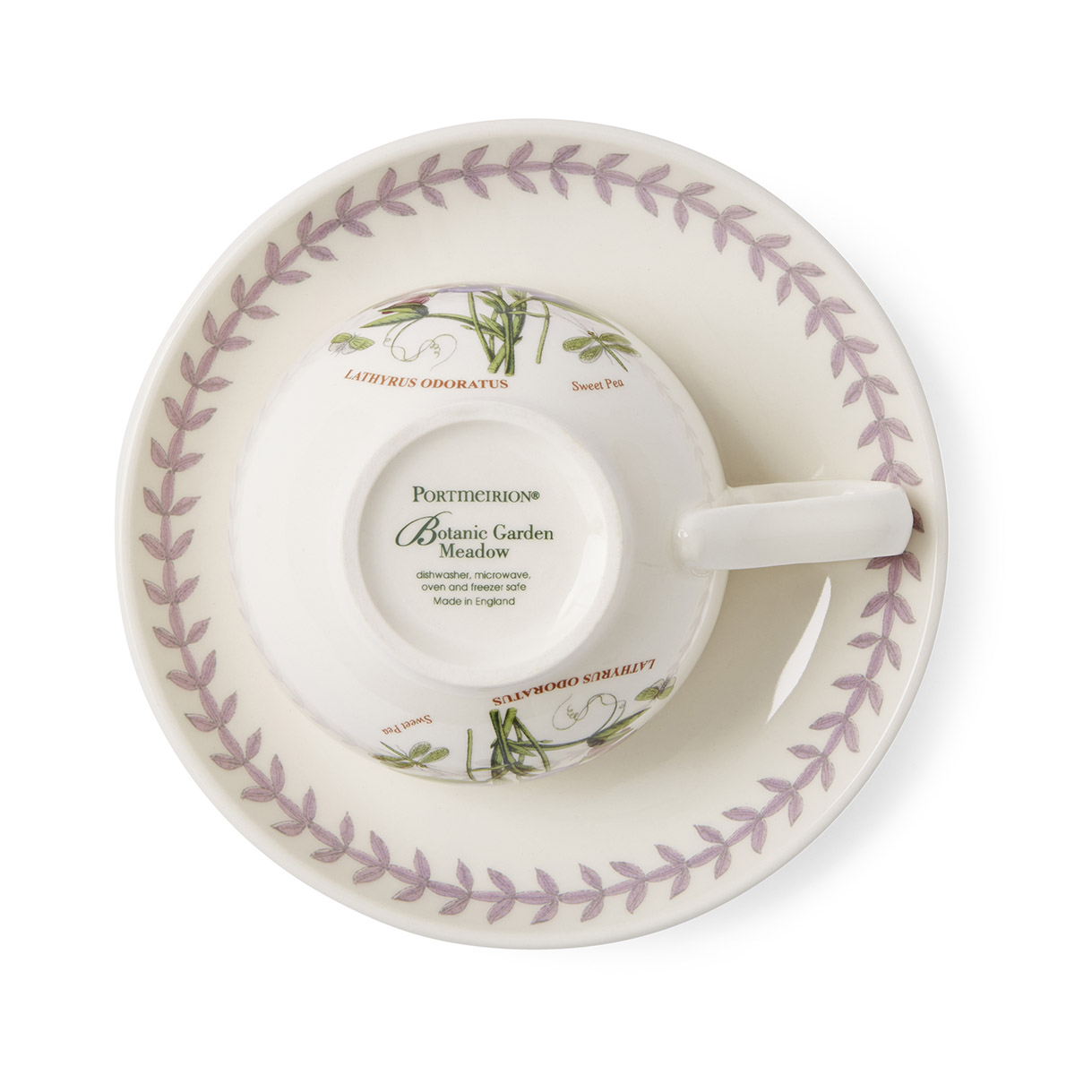 Botanic Garden Meadow Breakfast Cup & Saucer Set of 6 image number null